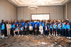 Haïti-Coupe du Monde: Le premier Ministre Alix Didier Fils-Aimé a rendu visite à la Sélection haïtienne de football avant son premier match contre l’Écosse